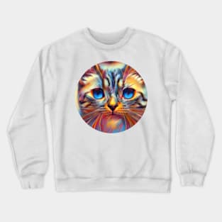 Chill mycat, revolution for cats Crewneck Sweatshirt